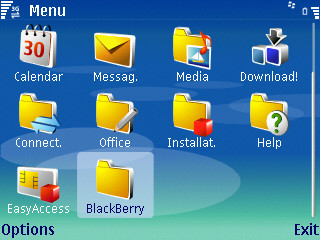 Nokia E51 Blackberry Connect Software